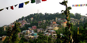 Herrliche Aussicht Indien