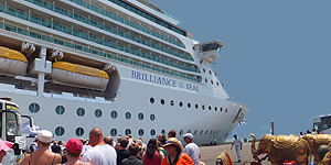 Mit der Brilliance of the Seas von Dubai nach Indien